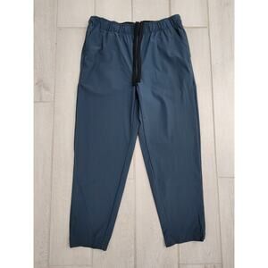 Glacier Performance Leo Pants Joggers Size Medium Nylon Tapered Ankle Athletic
